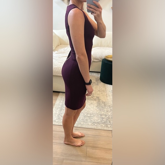 Calvin Klein Maroon Work dress - Picture 5 of 6